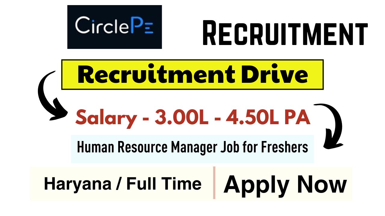 Human Resource Manager Jobs in CirclePe Careers